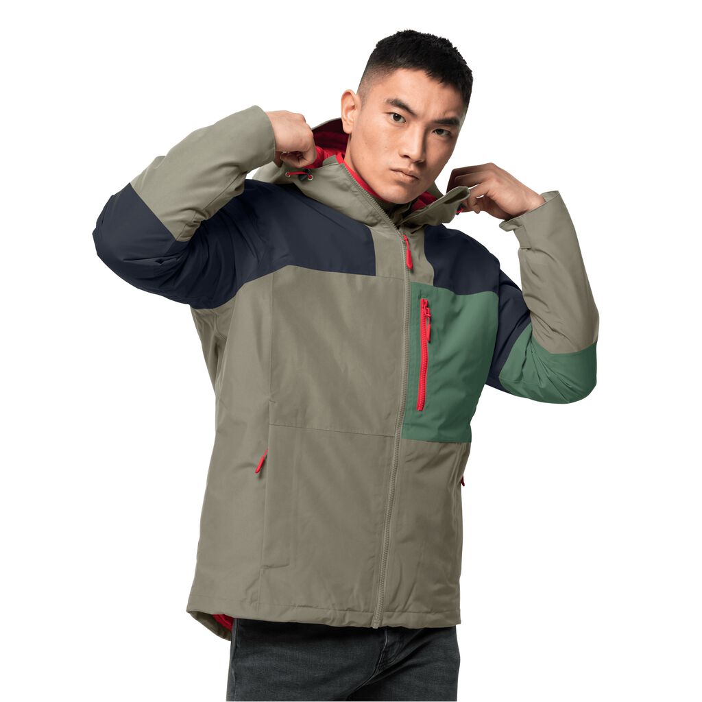 Jack Wolfskin 365 FLASH μπουφαν χειμερινα ανδρικα μπλε | GR3041725